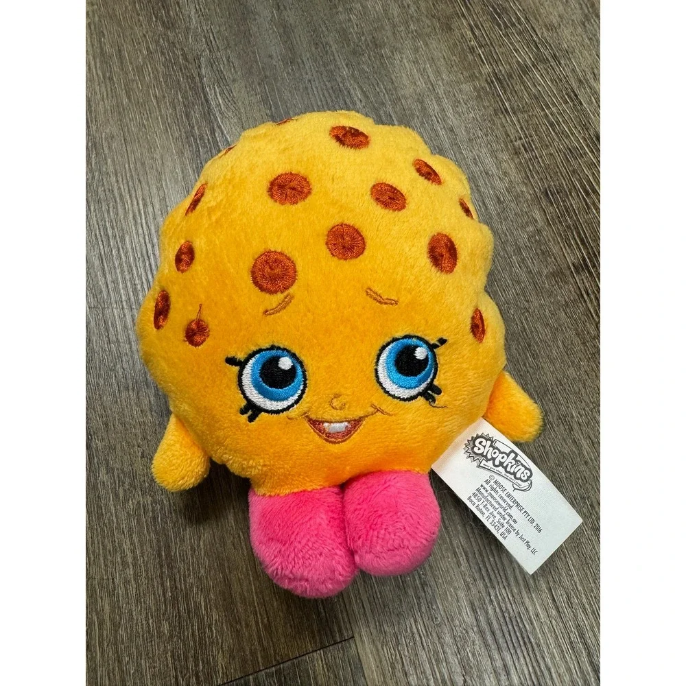 Shopkins Kooky Cookie Plush 6 Inch Yellow Stuffed‎ Toy Moose Enterprise 2016
